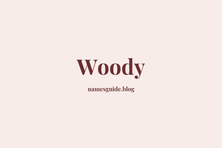 Origin and Meaning of Last Name Woody