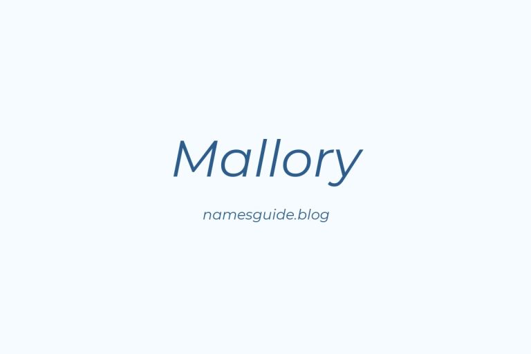 Origin and Meaning of Last Name Mallory