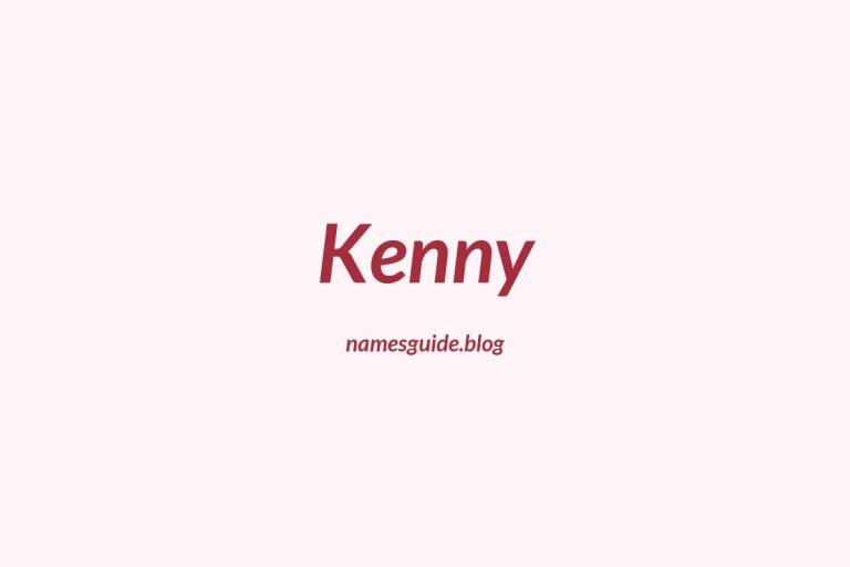 Origin and Meaning of Last Name Kenny