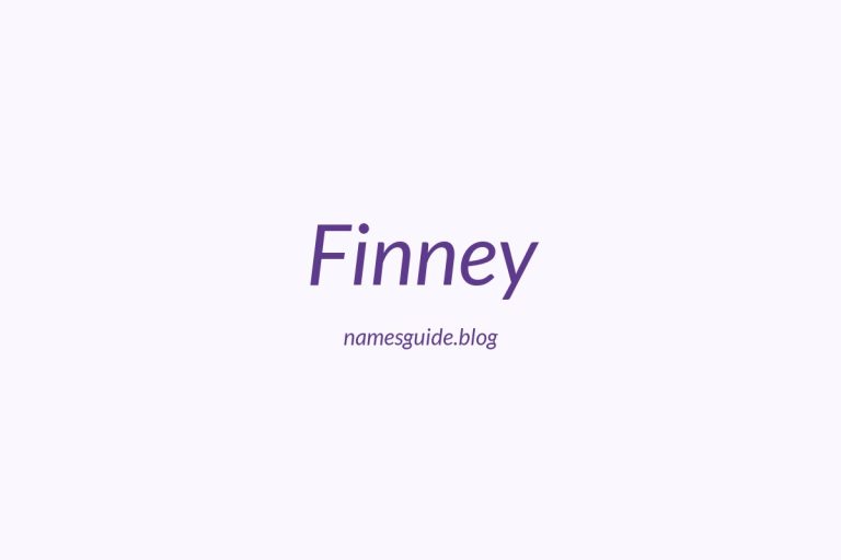 Origin and Meaning of Last Name Finney