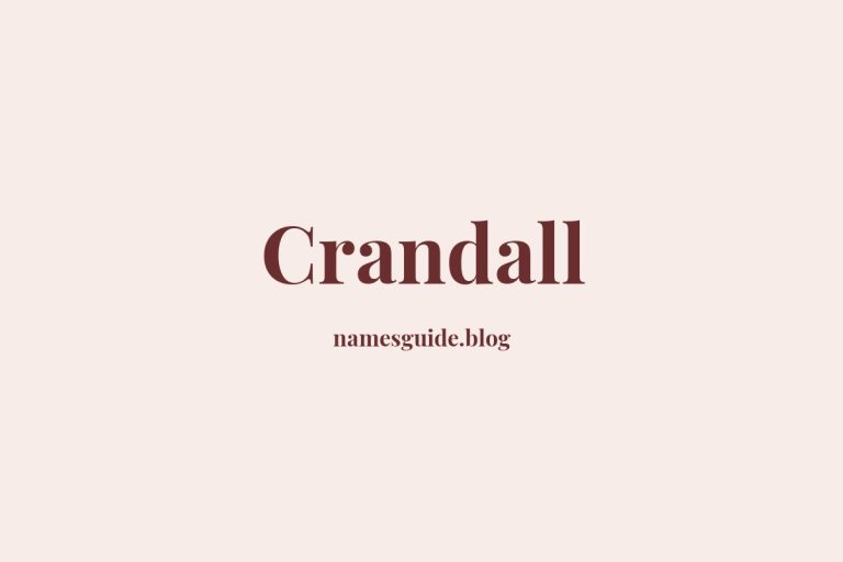 Origin and Meaning of Last Name Crandall