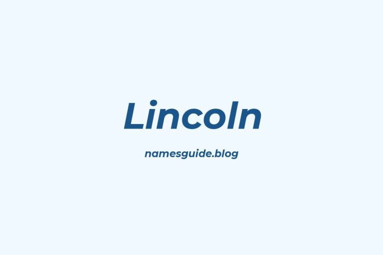 Origin and Meaning of Last Name Lincoln