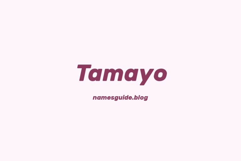 Origin and Meaning of Last Name Tamayo