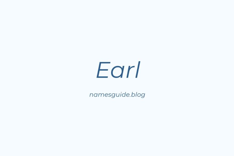 Origin and Meaning of Last Name Earl