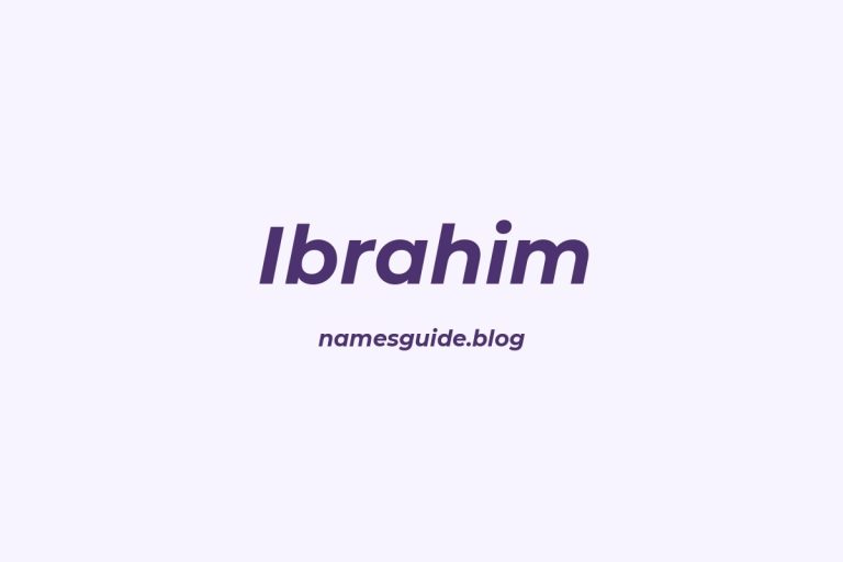 Origin and Meaning of Last Name Ibrahim