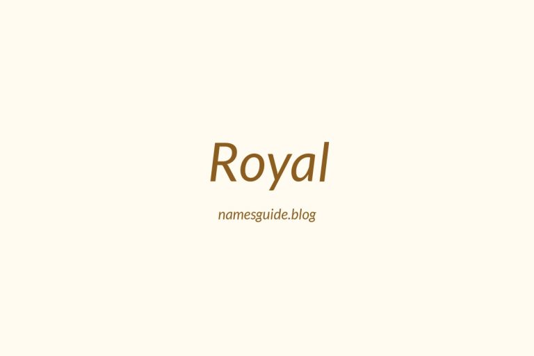 Origin and Meaning of Last Name Royal