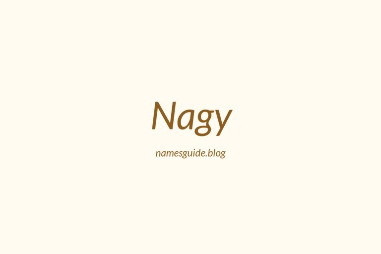 Origin and Meaning of Last Name Nagy