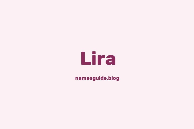 Origin and Meaning of Last Name Lira