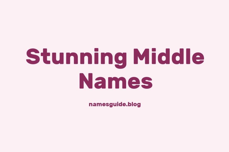 38+ Stunning Middle Names to Pair Perfectly with Zia