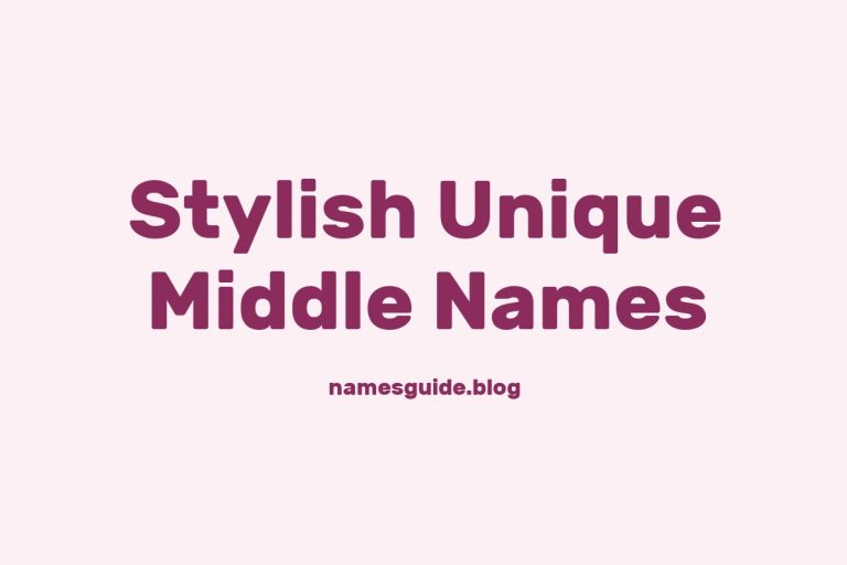 37+ Stylish and Unique Middle Names for Kendrick