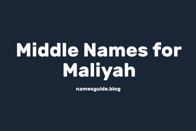 35+ Beautiful Middle Names for Maliyah That Make a Perfect Pair