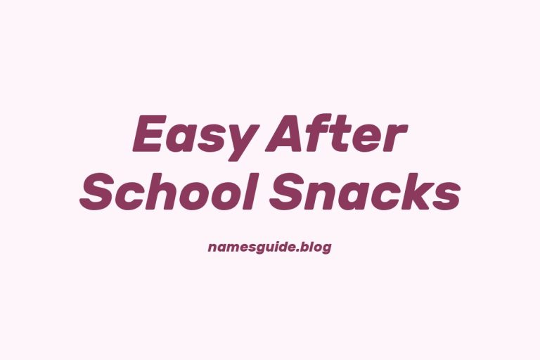 38+ Easy and Delicious After School Snack Ideas Kids Will Love