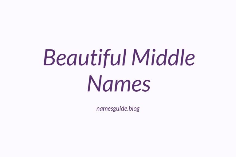 37+ Beautiful Middle Names for Ackeryl You’ll Love