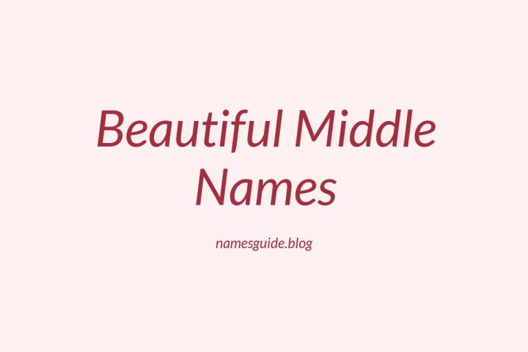 38+ Beautiful Middle Names That Perfectly Pair with Harleigh