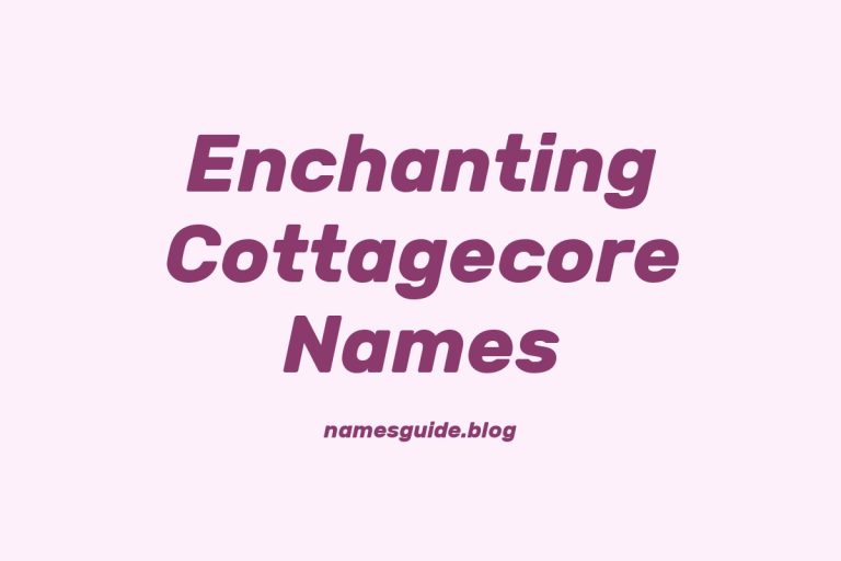 37+ Enchanting Cottagecore Baby Girl Names for 2025