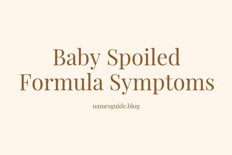 37+ Common Symptoms Your Baby May Show After Drinking Spoiled Formula