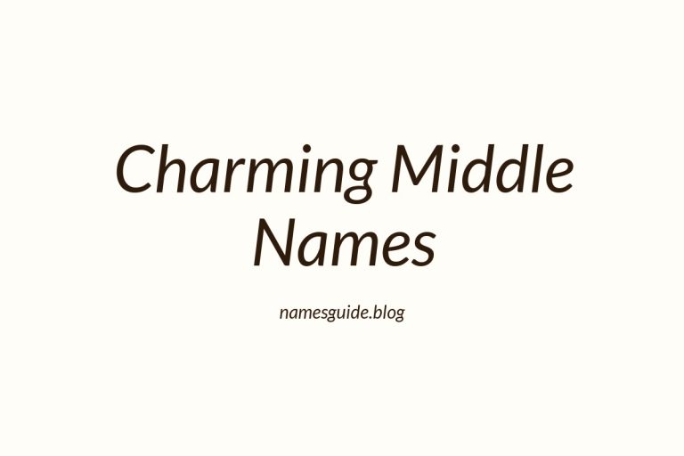 37+ Charming Middle Names for Connon You’ll Love