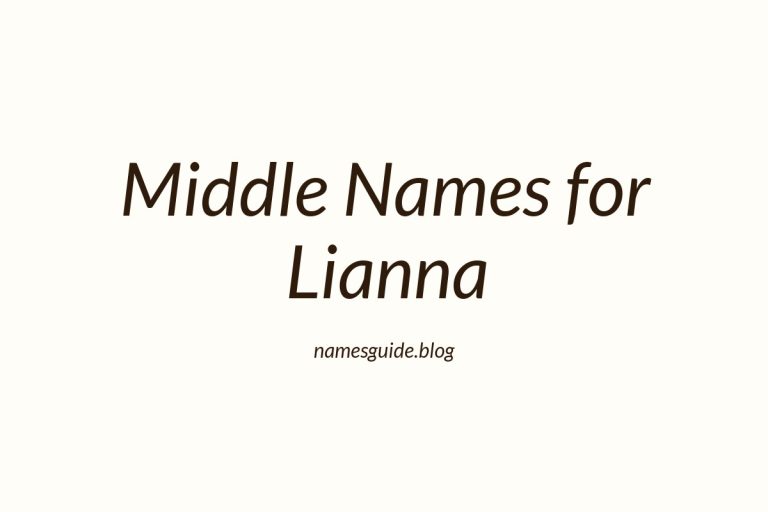 45+ Beautiful Middle Names to Pair Perfectly with Lianna