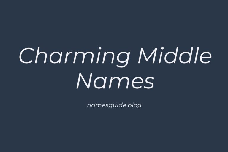 37+ Charming Middle Names Perfect for Joll