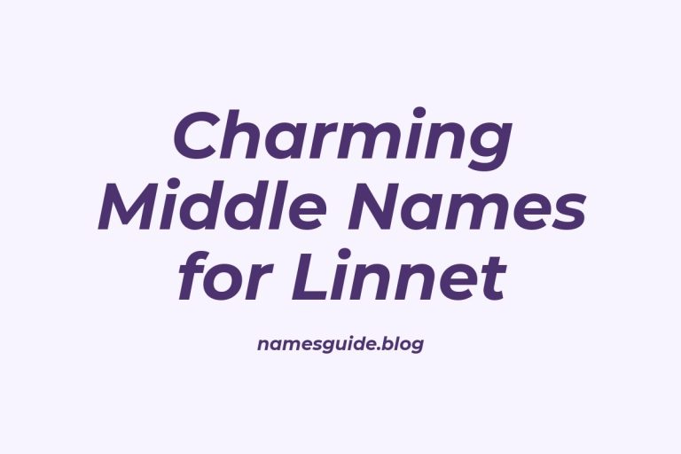38+ Charming Middle Names for Linnet to Inspire Your Baby Name Choice
