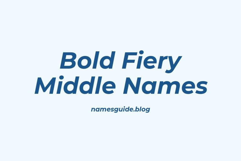38+ Bold and Fiery Middle Names Perfect for Aries Babies