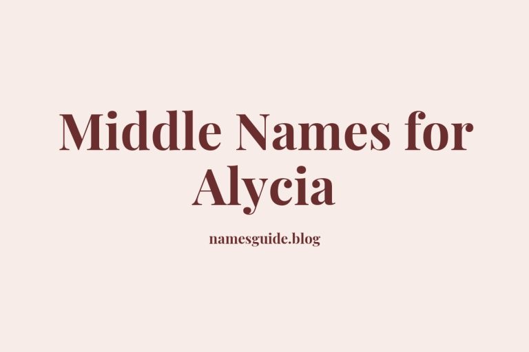 47+ Middle Names for Alycia: The Perfect Complement