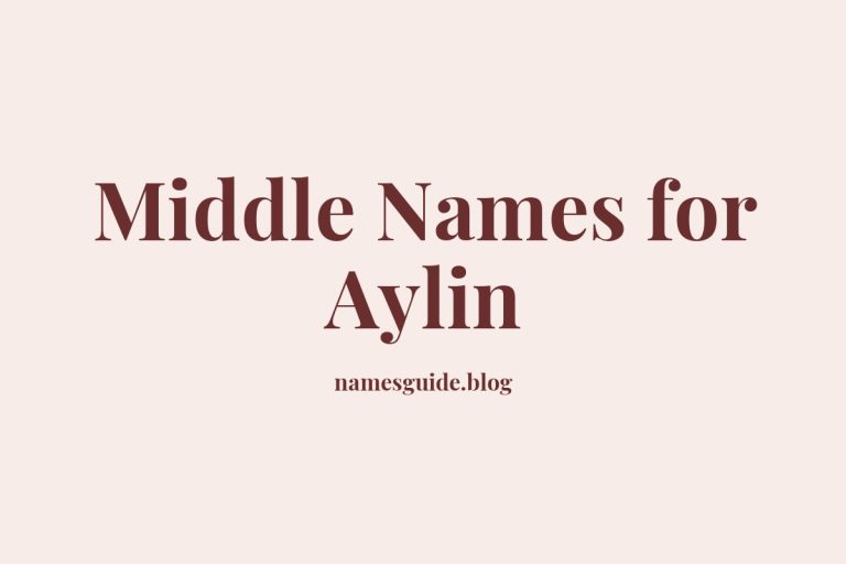 58+ Beautiful Middle Names for Aylin: Find the Perfect Fit