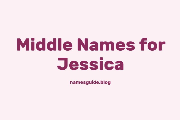 62+ Middle Names for Jessica: The Ultimate List