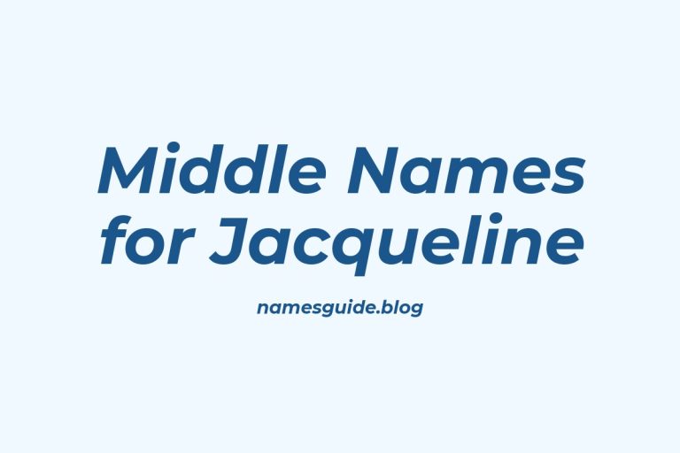 52+ Middle Names for Jacqueline: The Perfect Complement