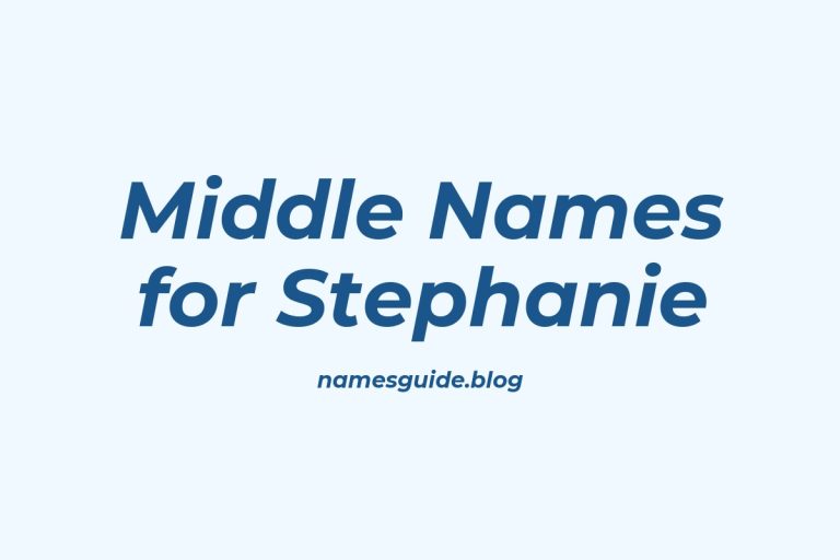 59+ Middle Names for Stephanie: The Perfect Choice