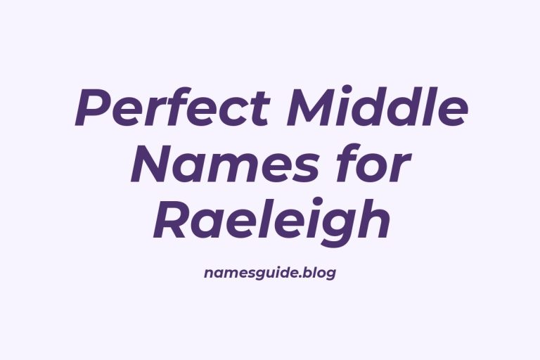 59+ Perfect Middle Names for Raeleigh