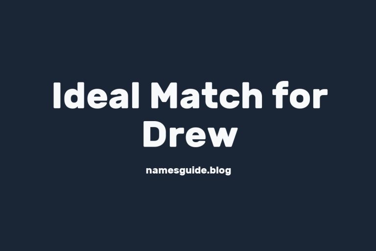 49+ Perfect Middle Names for Drew: Find the Ideal Match