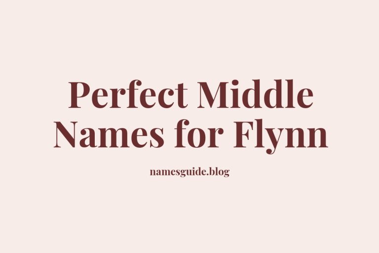 51+ Perfect Middle Names for Flynn