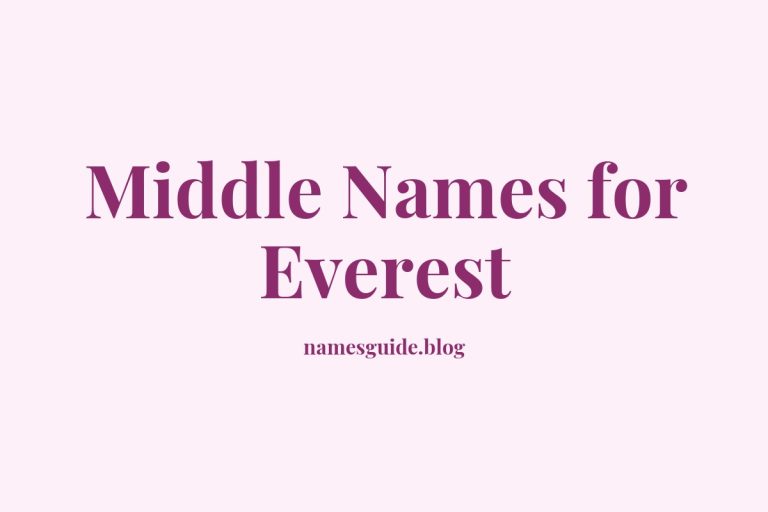 46+ Epic Middle Names for Everest: Find the Perfect Fit