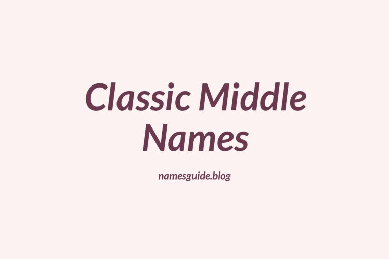55+ Classic & Cool Middle Names for Kenneth