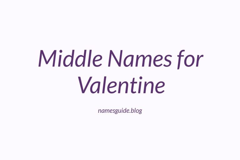 53+ Romantic Middle Names for Valentine: Find the Perfect Fit