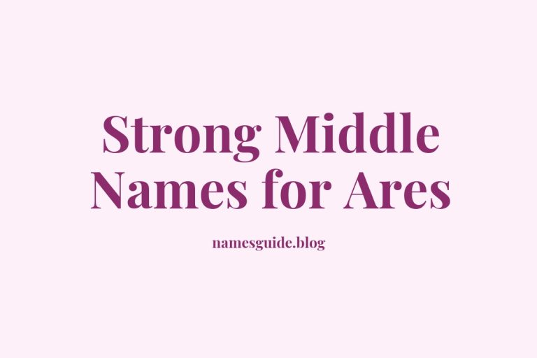 66+ Strong Middle Names for Ares: The Perfect Match