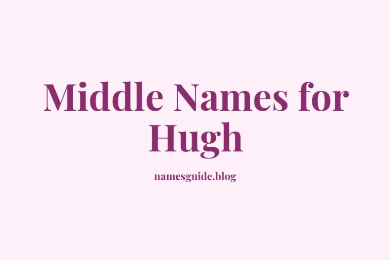 63+ Middle Names for Hugh: The Ultimate Guide