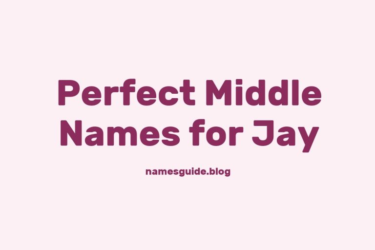 84+ Perfect Middle Names for Jay: Find the Ideal Match