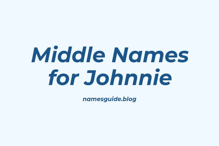 71+ Perfect Middle Names for Johnnie