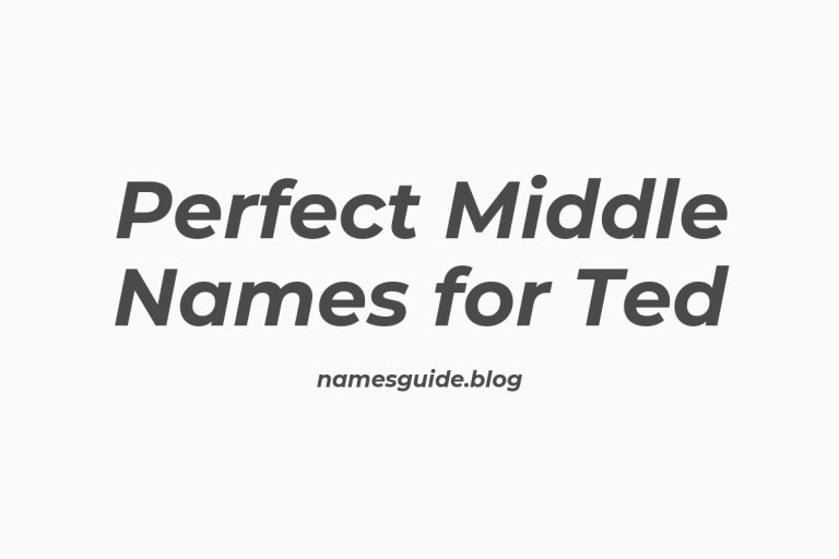 62+ Perfect Middle Names for Ted: Find the Ideal Match