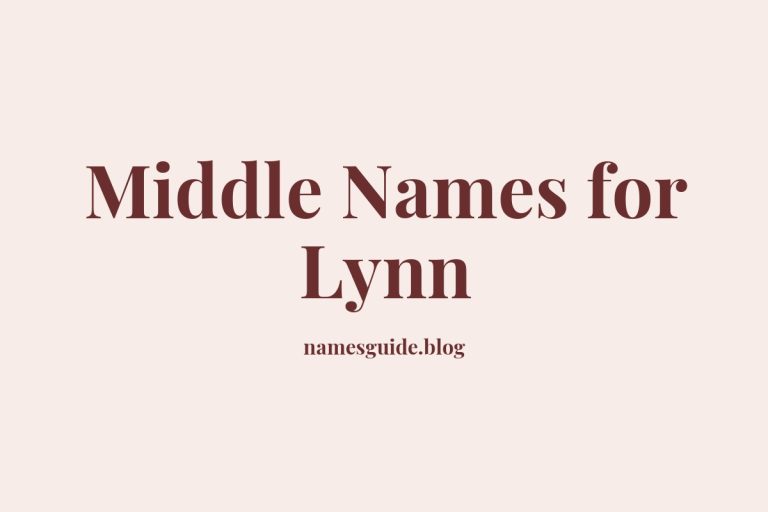 62+ Middle Names for Lynn: The Perfect Complement