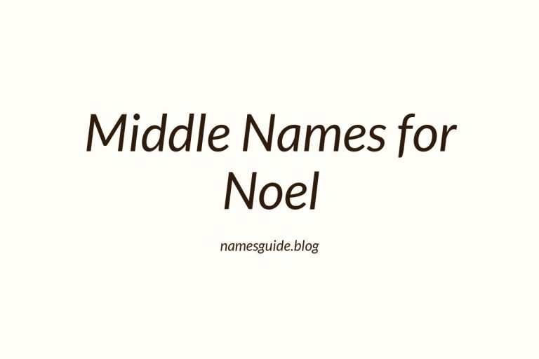 59+ Middle Names for Noel: The Perfect Complement